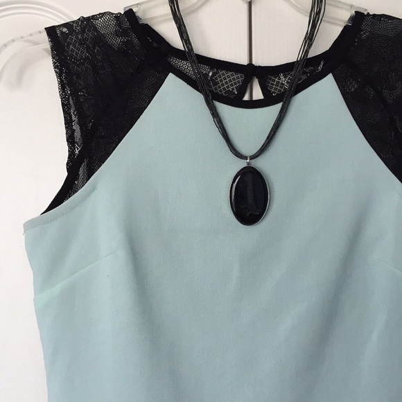 Donated - Ali & Kris Mint green top with lace back - Picture 7 of 9